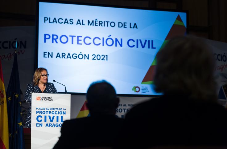 Ceremonia de entrega de las Placas al Mérito de la Protección Civil 2021