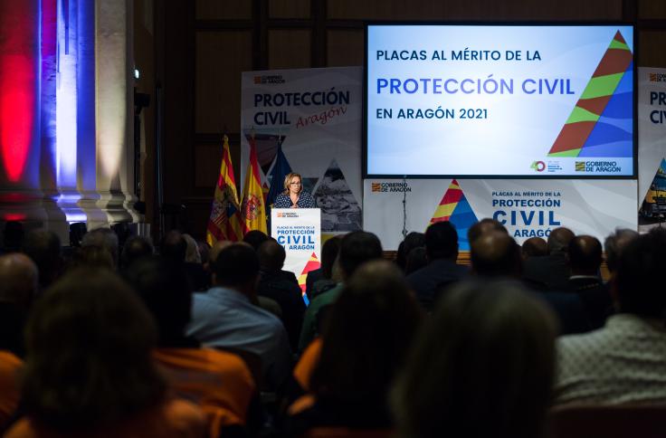 Ceremonia de entrega de las Placas al Mérito de la Protección Civil 2021