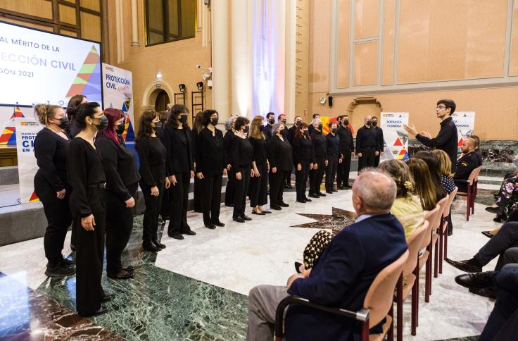 Ceremonia de entrega de las Placas al Mérito de la Protección Civil 2021