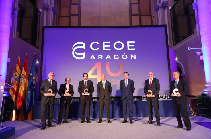 Celebración del 40 aniversario de CEOE Aragón