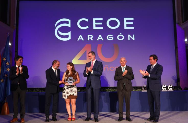 Celebración del 40 aniversario de CEOE Aragón