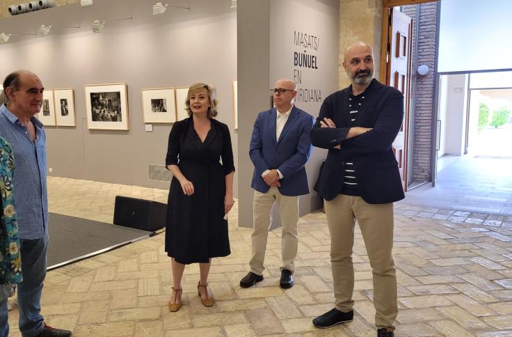 Inauguración de la exposición de Ramón Masats en el Museo de Huesca