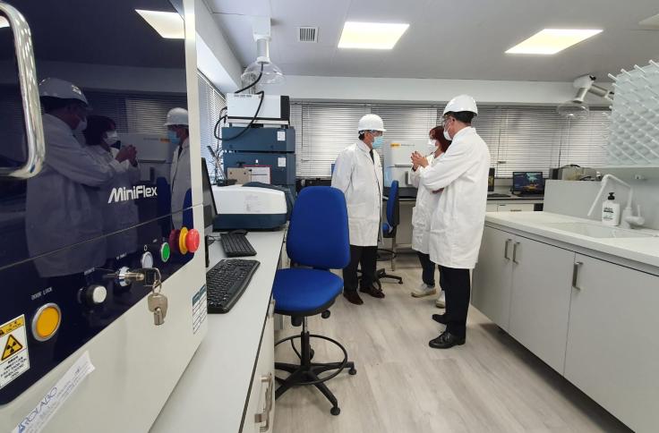 Aliaga visita la empresa Rolabo