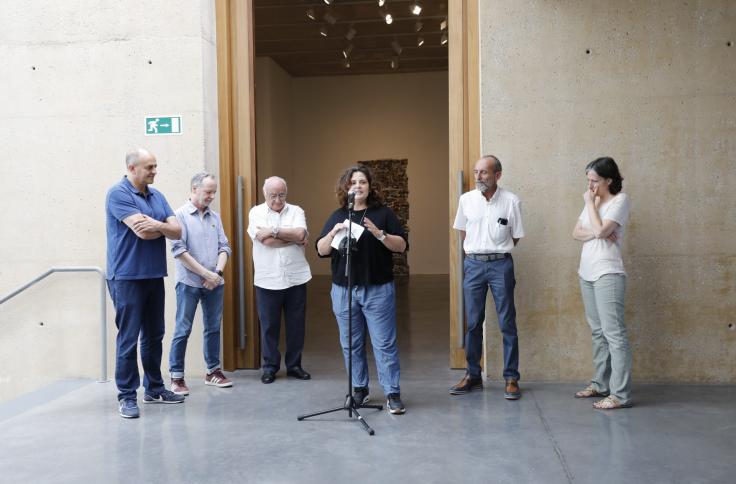 Inauguración de 'Caminar los Pirineos' en el CDAN