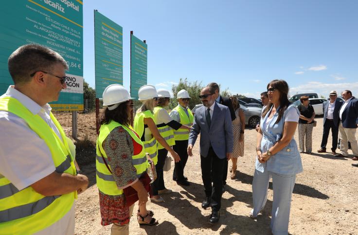 Obras del Hospital de Alcañiz