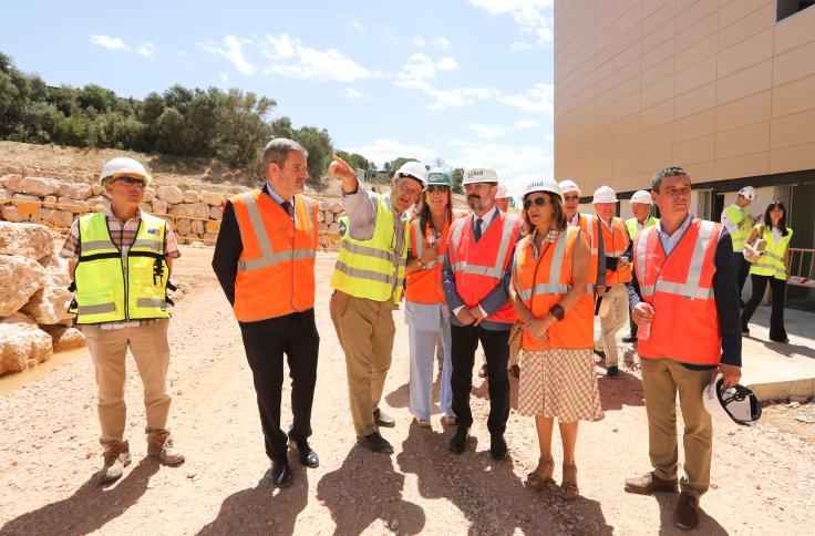 Obras del Hospital de Alcañiz