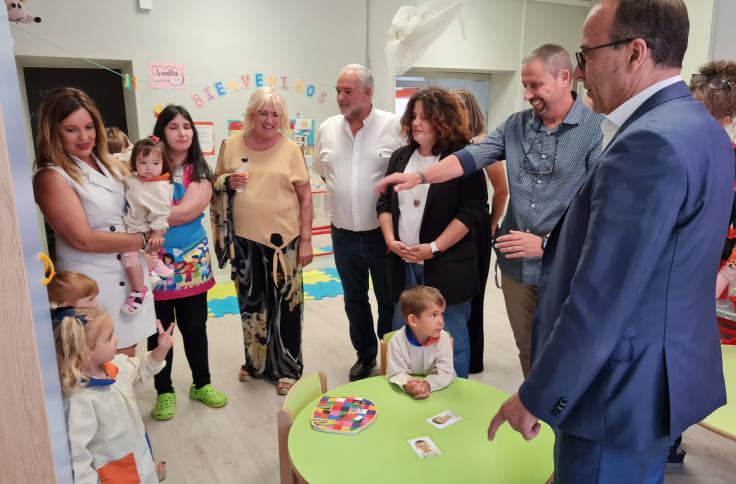 Inauguración de la Escuela Infantil de San Juan del Flumen