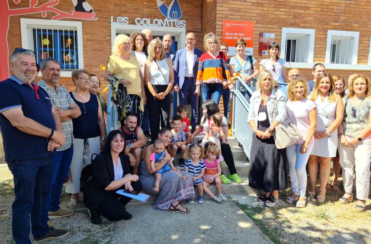 Inauguración de la Escuela Infantil de San Juan del Flumen