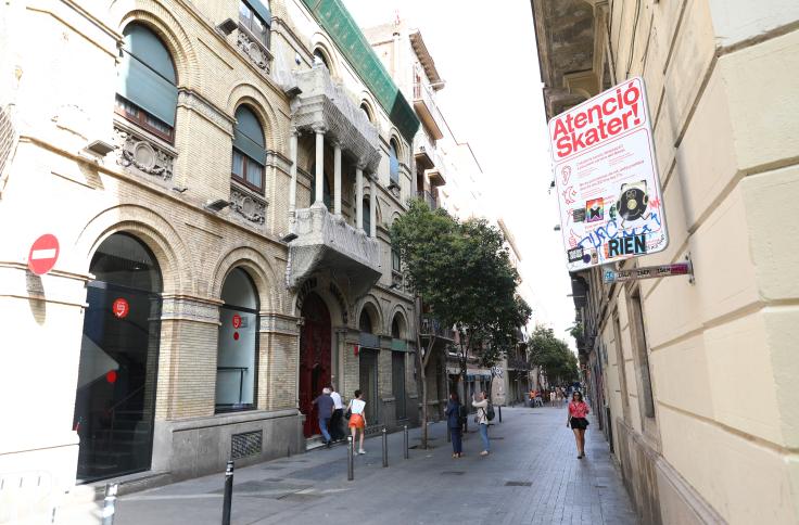 Edificio del Centro Aragonés en Barcelona