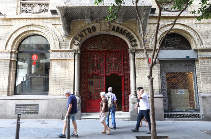 Edificio del Centro Aragonés en Barcelona