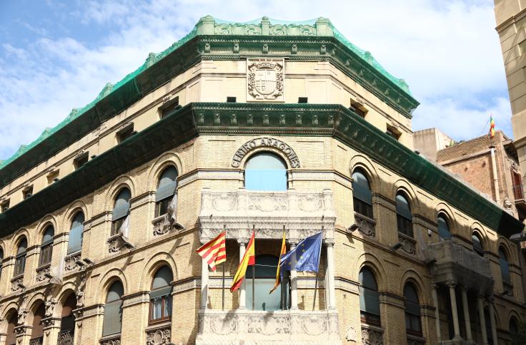 Edificio del Centro Aragonés en Barcelona