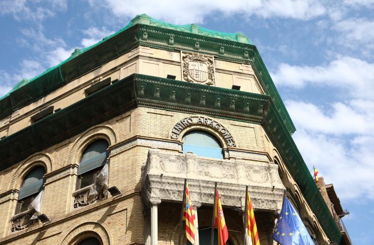 Edificio del Centro Aragonés en Barcelona