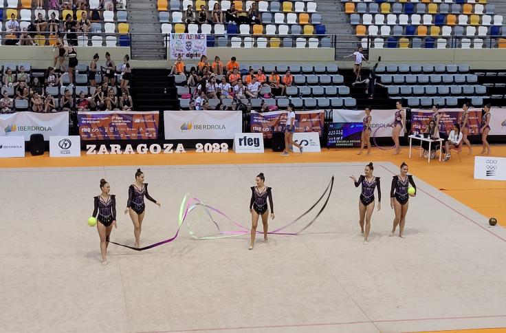 Zaragoza acoge la 2ª fase de la Copa de España de Conjuntos de Gimnasia Rítmica