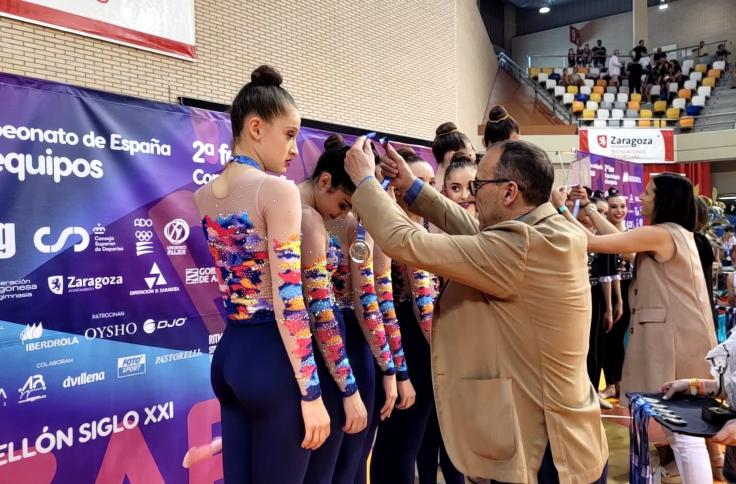 Zaragoza acoge la 2ª fase de la Copa de España de Conjuntos de Gimnasia Rítmica