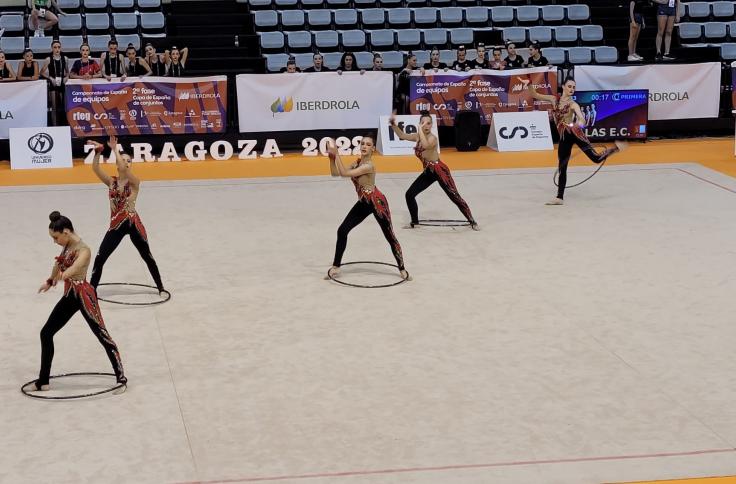 Zaragoza acoge la 2ª fase de la Copa de España de Conjuntos de Gimnasia Rítmica