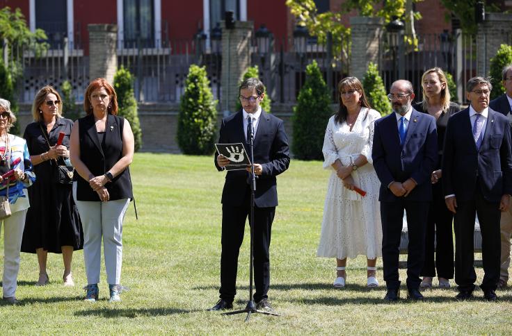 Acto en memoria de las víctimas del terrorismo, en homenaje a Miguel Ángel Blanco