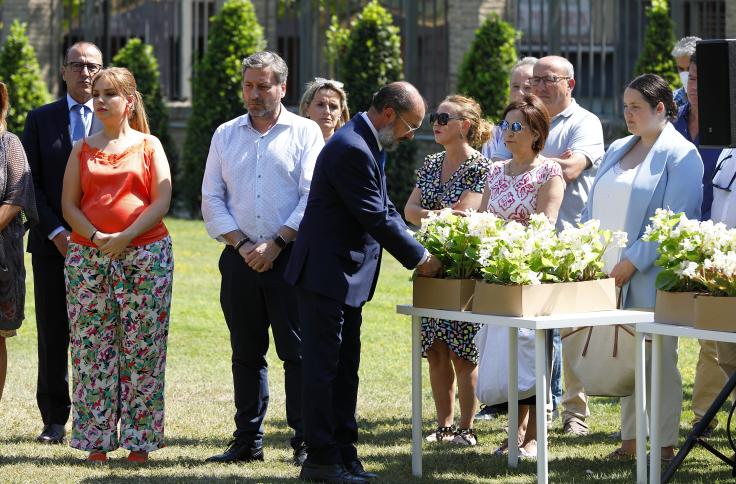 Acto en memoria de las víctimas del terrorismo, en homenaje a Miguel Ángel Blanco