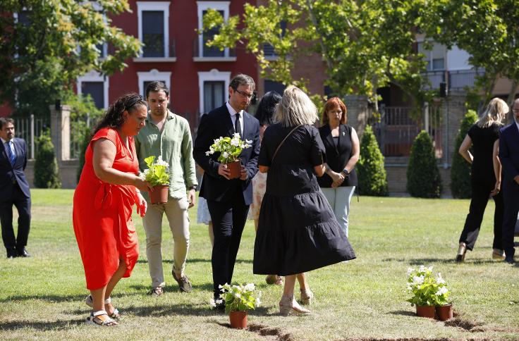 Acto en memoria de las víctimas del terrorismo, en homenaje a Miguel Ángel Blanco