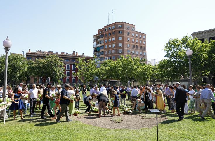 Acto en memoria de las víctimas del terrorismo, en homenaje a Miguel Ángel Blanco