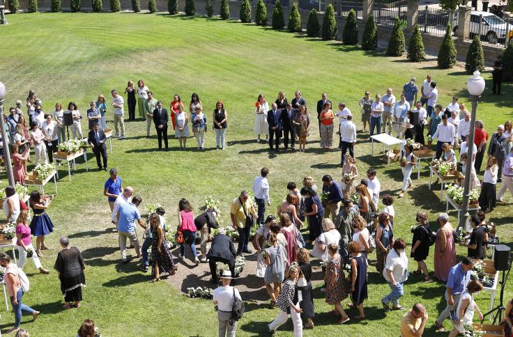 Acto en memoria de las víctimas del terrorismo, en homenaje a Miguel Ángel Blanco