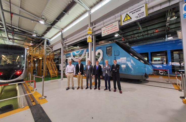 Aliaga visita CAF
