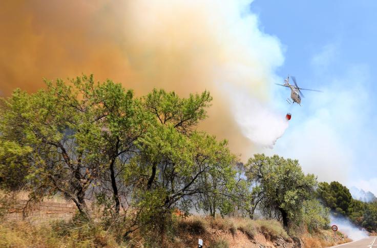 Incendio Forestal de Ateca