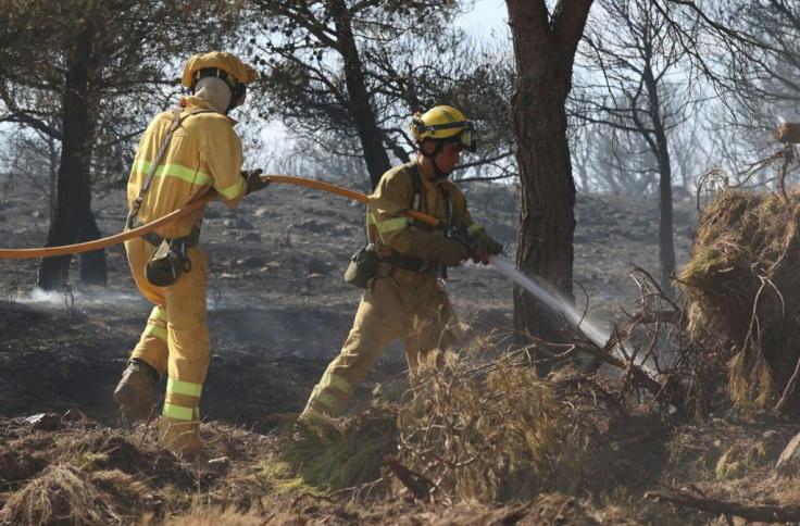Incendio Añón de Moncayo