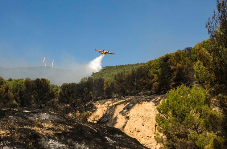 Incendio Añón 15 de agosto