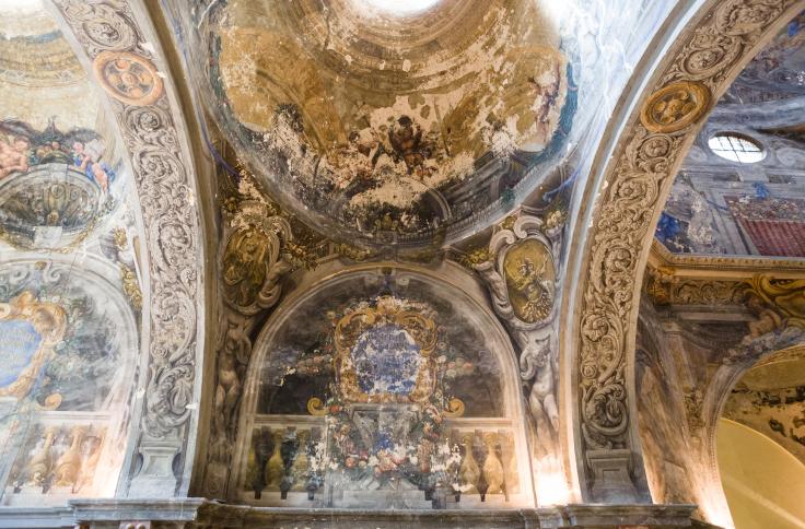 Javier Lambán visita la iglesia de la Mantería