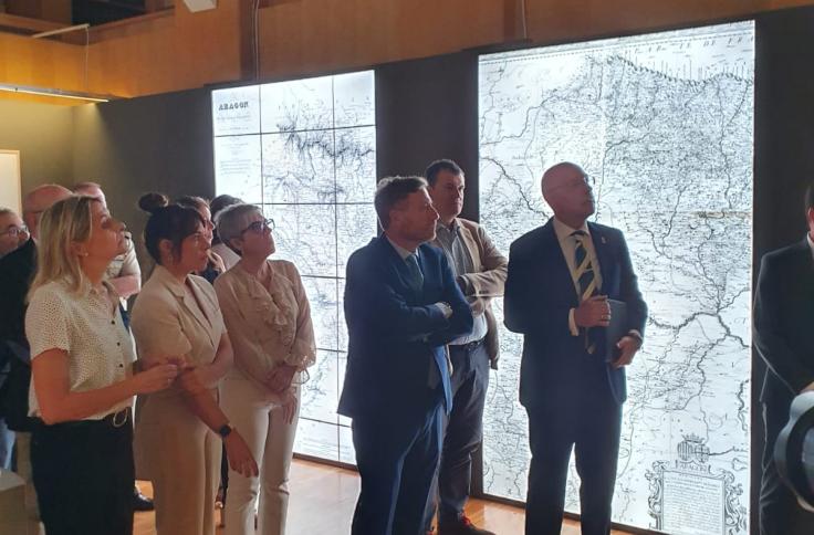 Visita inaugural de la exposición
