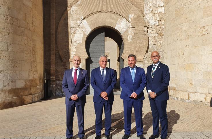 Visita inaugural de la exposición