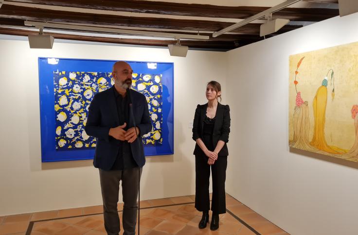 Inauguración de la exposición 'Confluencias' en el Museo Juan Cabré de Calaceite