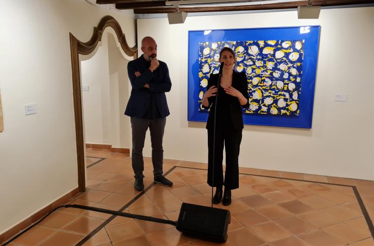 Inauguración de la exposición 'Confluencias' en el Museo Juan Cabré de Calaceite