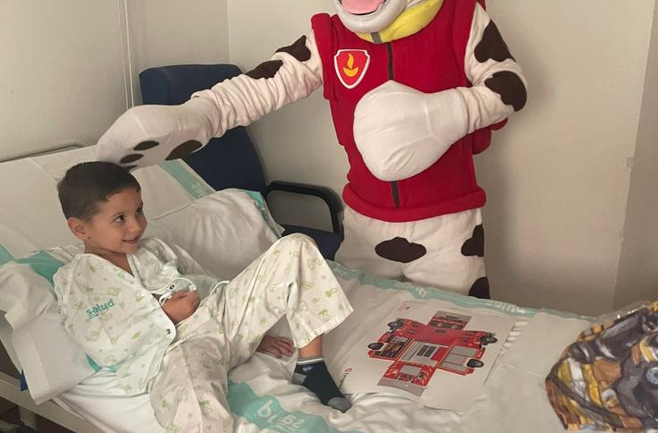 Imágenes de la fiesta del Hospital Infantil.