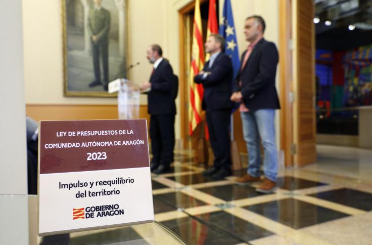 Presentación del acuerdo del presupuesto de 2023 y de reforma fiscal