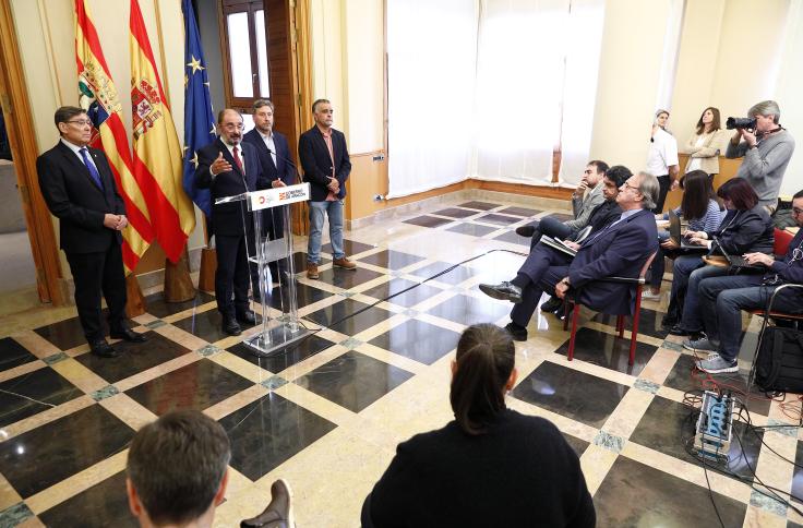Presentación del acuerdo del presupuesto de 2023 y de reforma fiscal