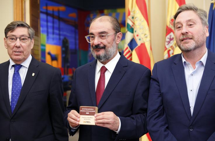 Presentación del acuerdo del presupuesto de 2023 y de reforma fiscal
