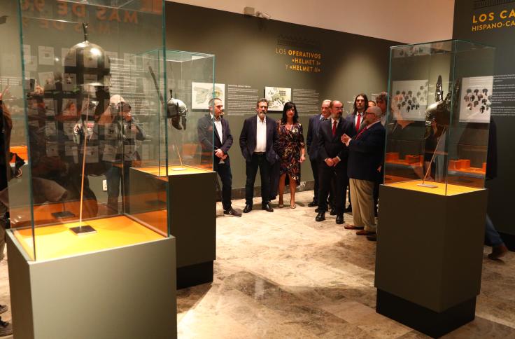 Inauguración de la exposición "Aratis, anatomía de un expolio"