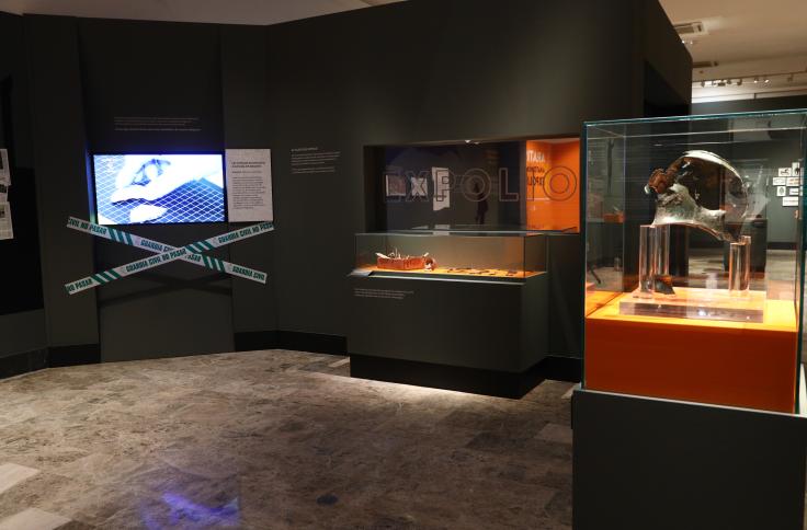 Inauguración de la exposición "Aratis, anatomía de un expolio"