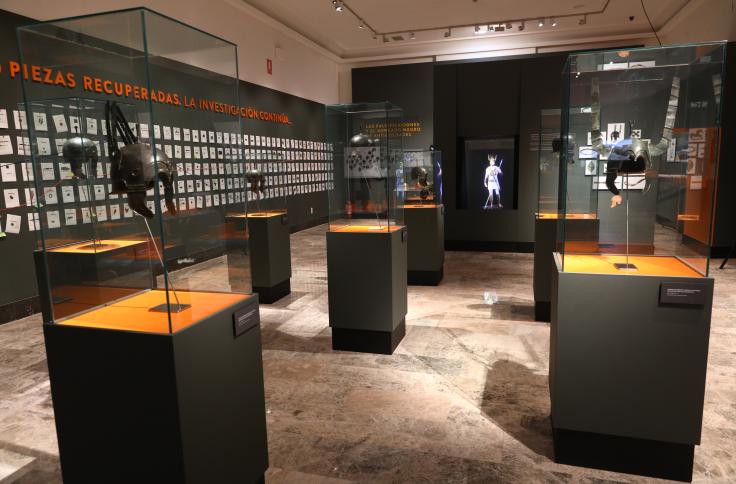 Inauguración de la exposición "Aratis, anatomía de un expolio"