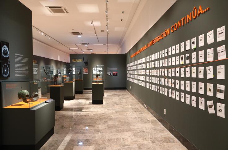 Inauguración de la exposición "Aratis, anatomía de un expolio"