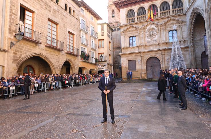 El Rey Felipe VI inaugura en Alcañiz la exposición "Territorios 5X50" en la clausura del 50 aniversario de la UNED