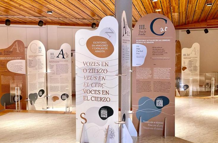 Exposición "Vozes en o zierzo/Veus en el cerç/Voces en el cierzo"