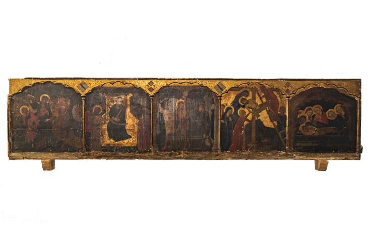 Restauración del retablo del Monasterio del Santo Sepulcro