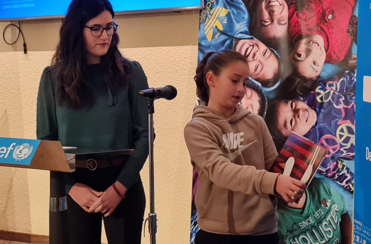 Representantes del Colegio de Educación Infantil y Primaria Ramón y Cajal (AlpartirZaragoza)