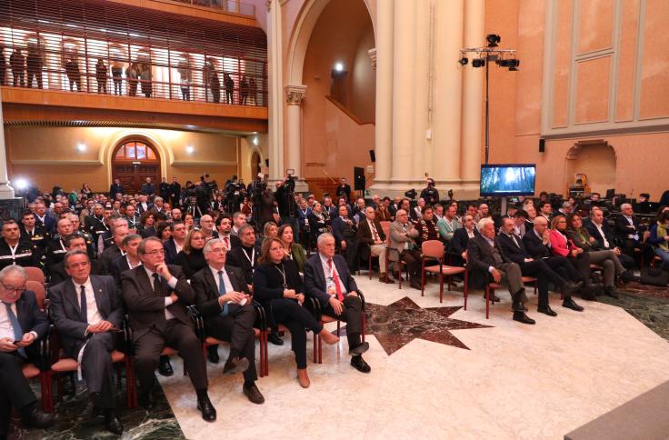 Felipe González y Javier Lambán inauguran el foro ‘El desafío de los grandes incendios forestales. Impactos en el territorio’