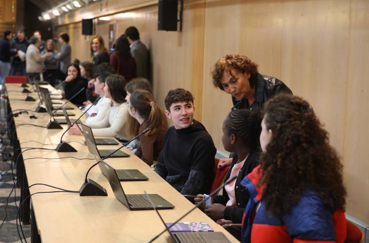 Alumnado aragonés participa en un proyecto de inteligencia colectiva