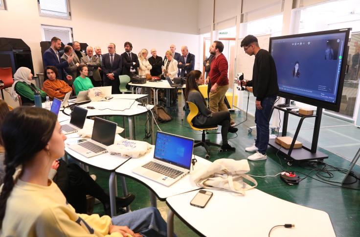 Presentación de la sede central del Campus Digital de Formación Profesional de Aragón