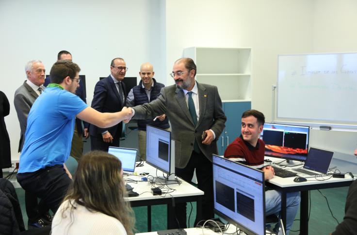 Presentación de la sede central del Campus Digital de Formación Profesional de Aragón