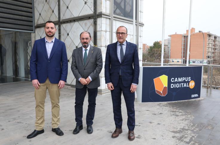 Presentación de la sede central del Campus Digital de Formación Profesional de Aragón